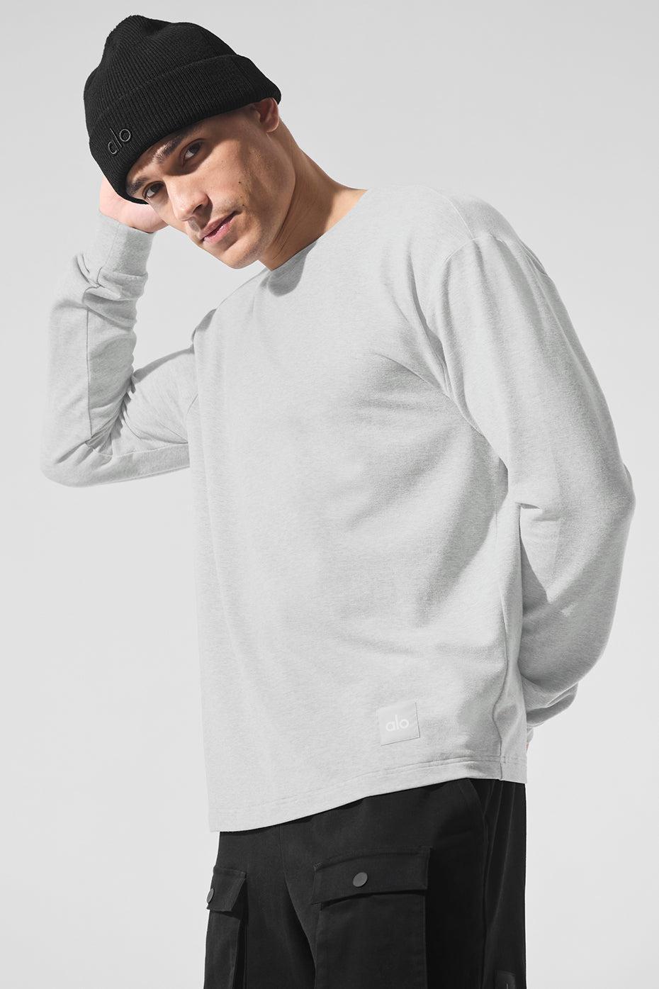 Double Take Long Sleeve - Athletic Heather Grey Product Image