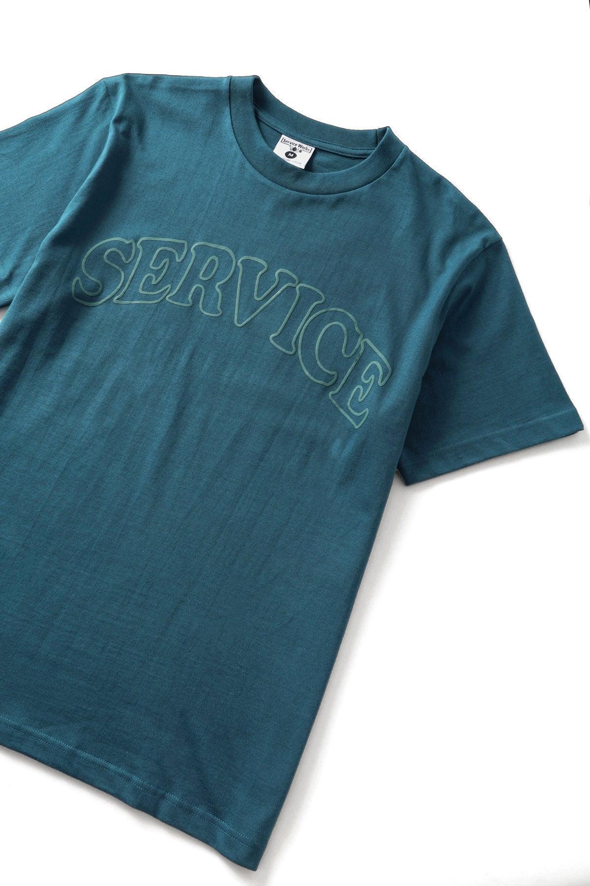 Service Works - Arch Logo Tee - Petrol Product Image