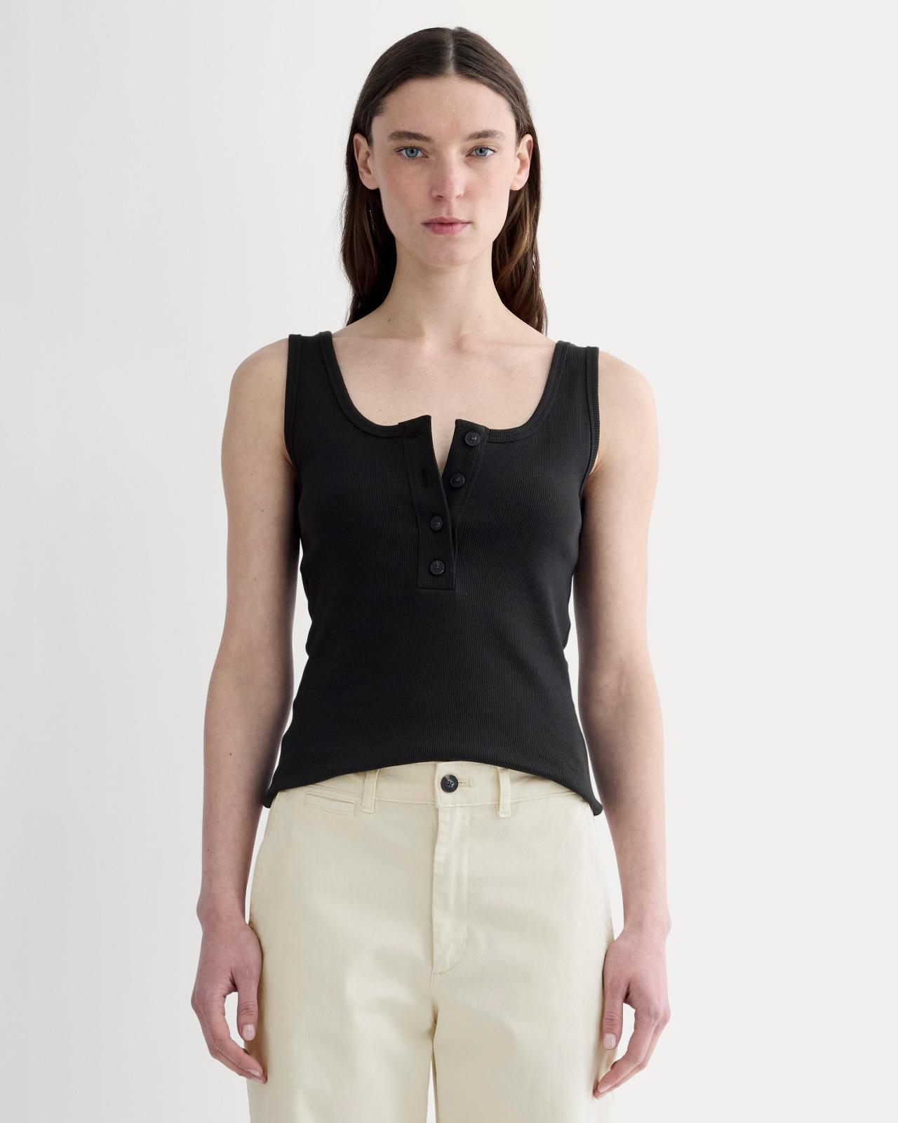 Womens Selfie Henley Tank by Everlane Product Image