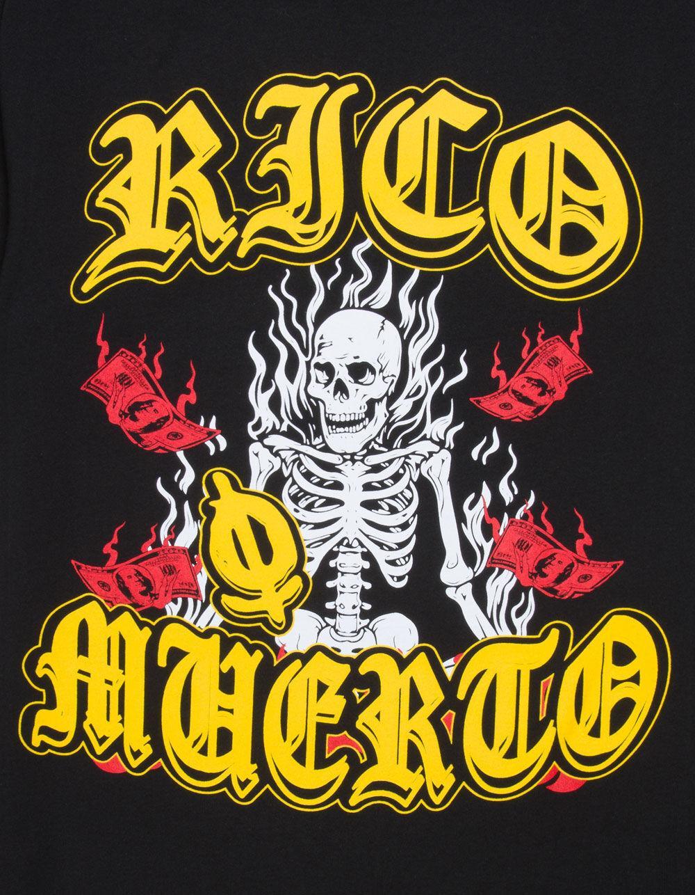 ROM Skull Burnin Mens Tee - BLACK Product Image