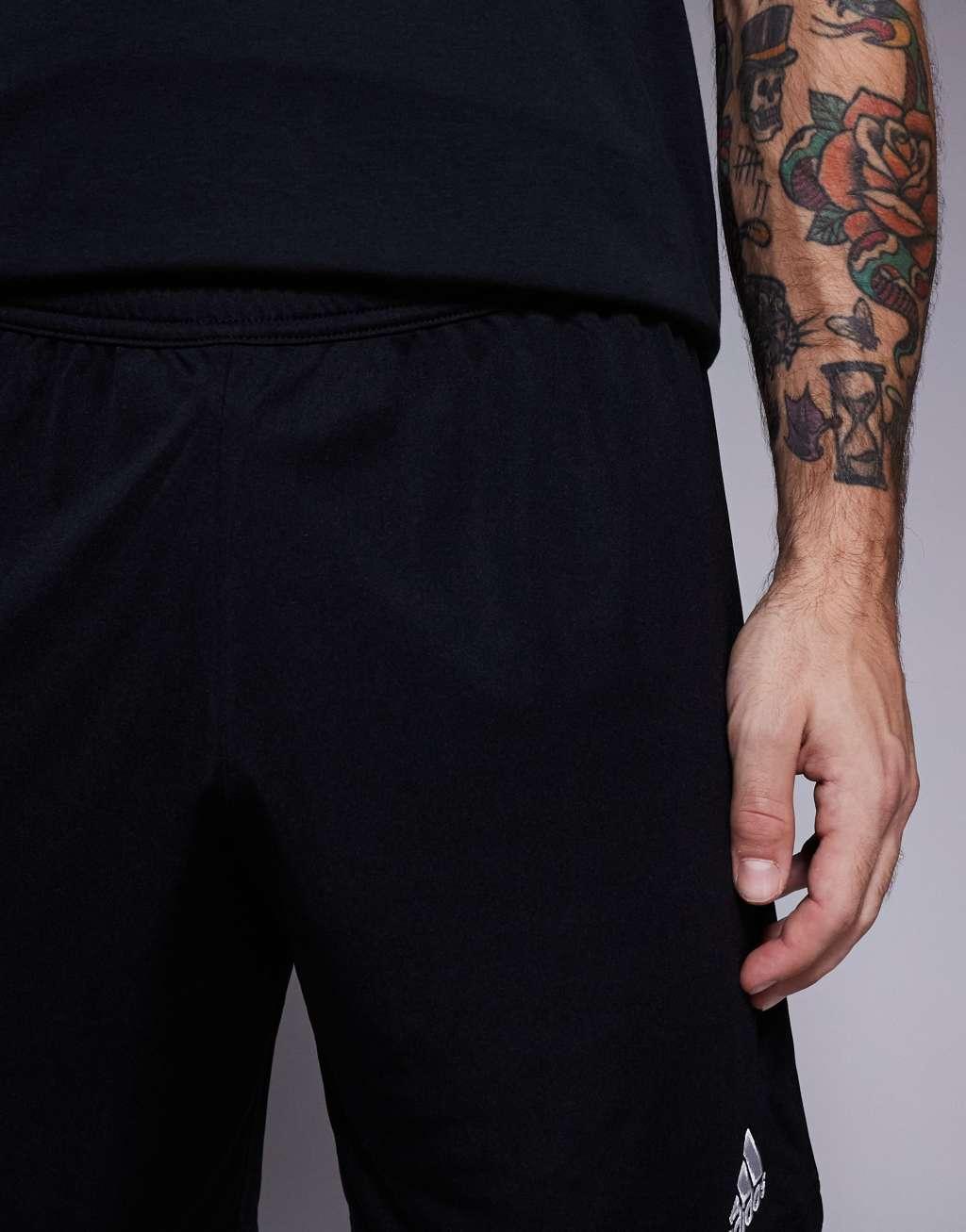 adidas Performance Entrada 22 shorts in black Product Image