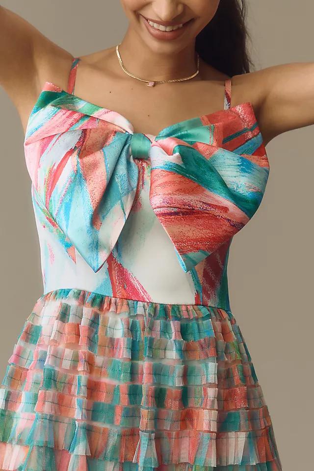 Hutch Bow Tiered Maxi Dress Product Image