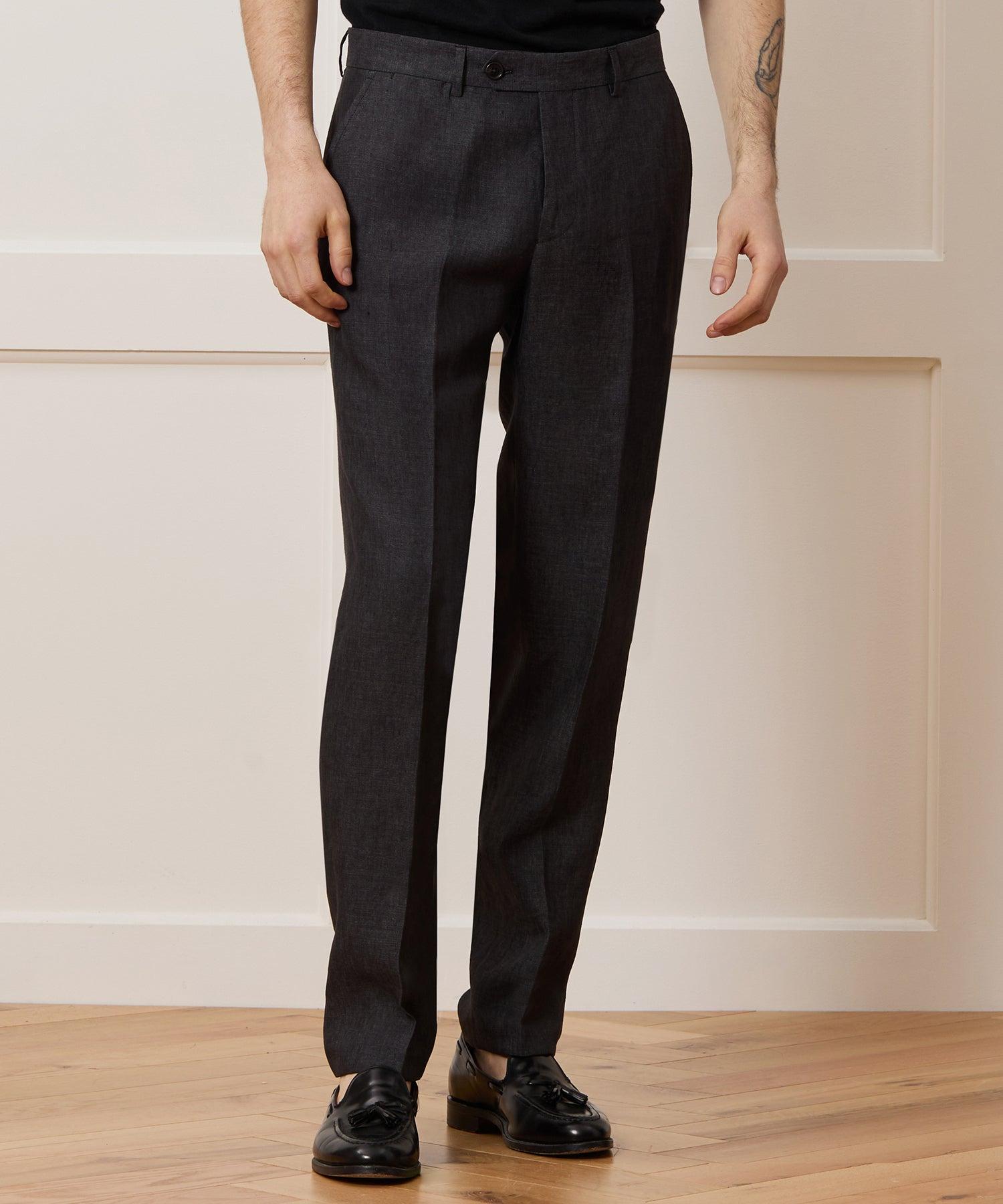 Italian Slim Linen Sutton Suit Product Image