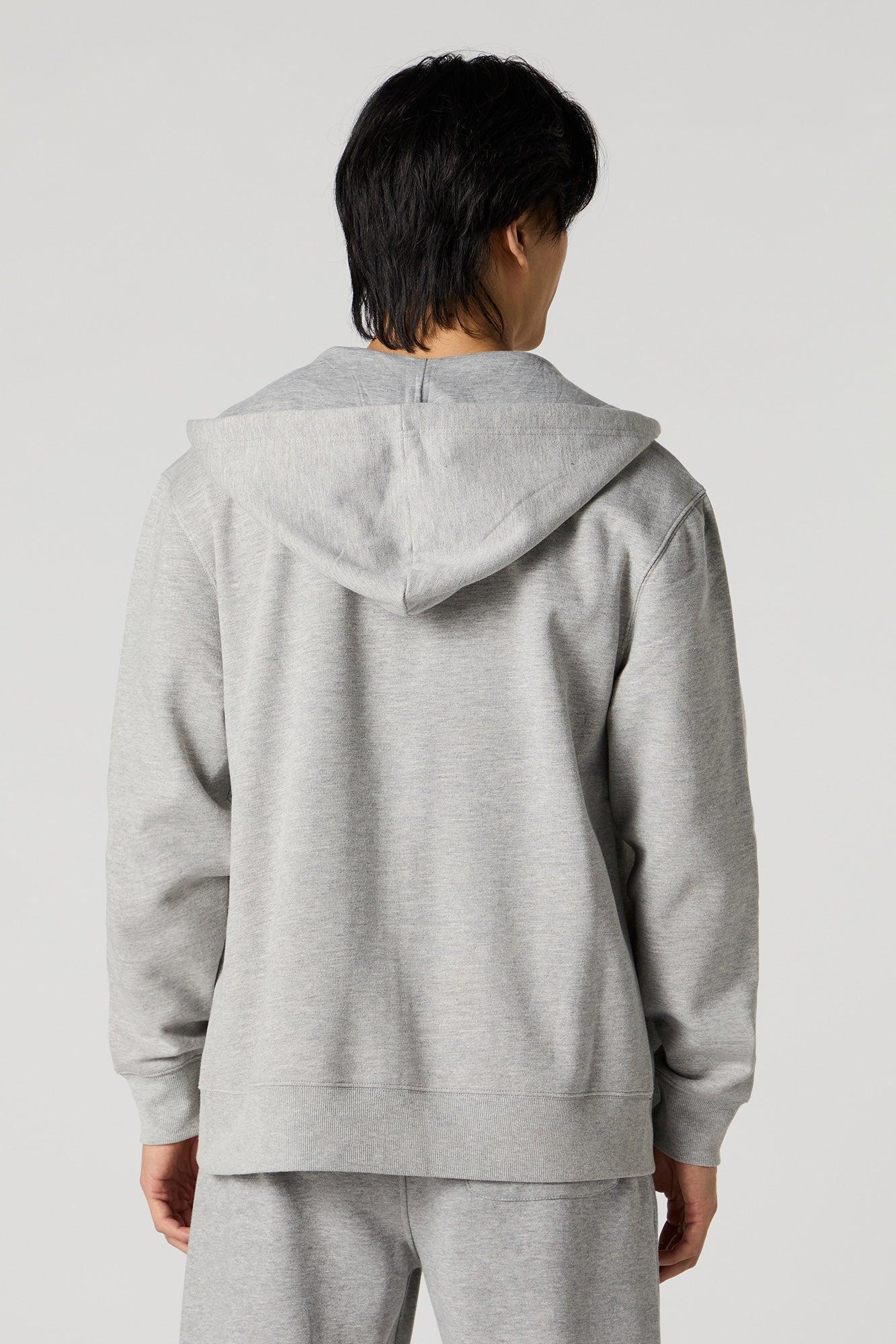 Fleece Everyday Zip-Up Hoodie Male Product Image