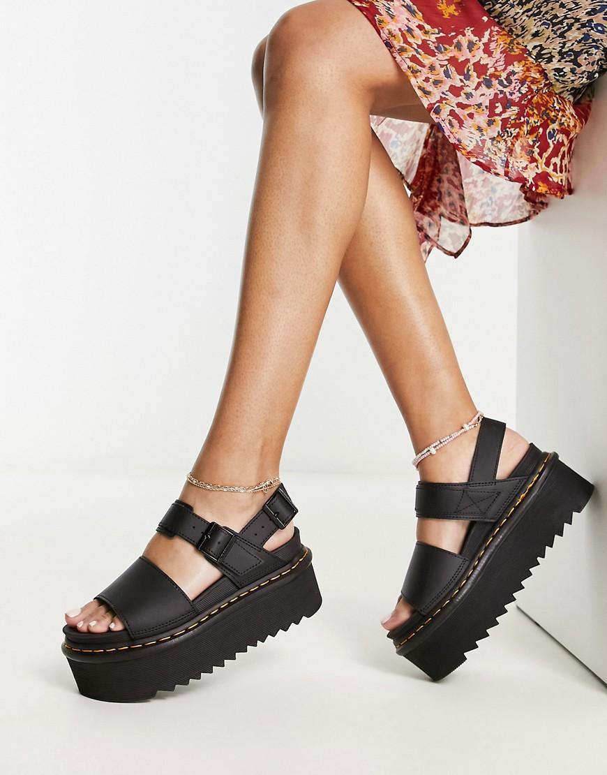Voss Women's Leather Strap Platform Sandals Product Image