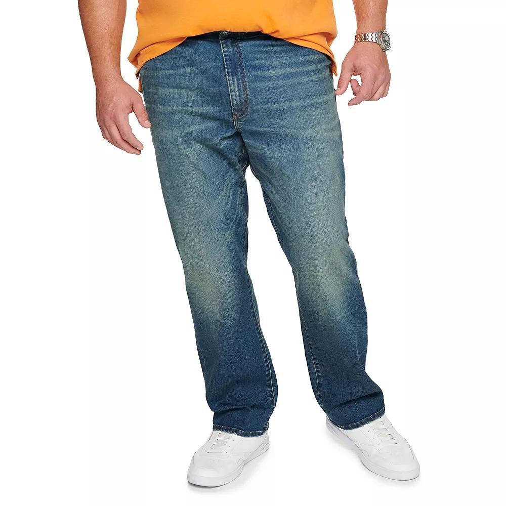 Big & Tall Lee® Extreme Motion MVP Straight Tapered Jeans, Men's, Size: 46X34, Cortez Product Image