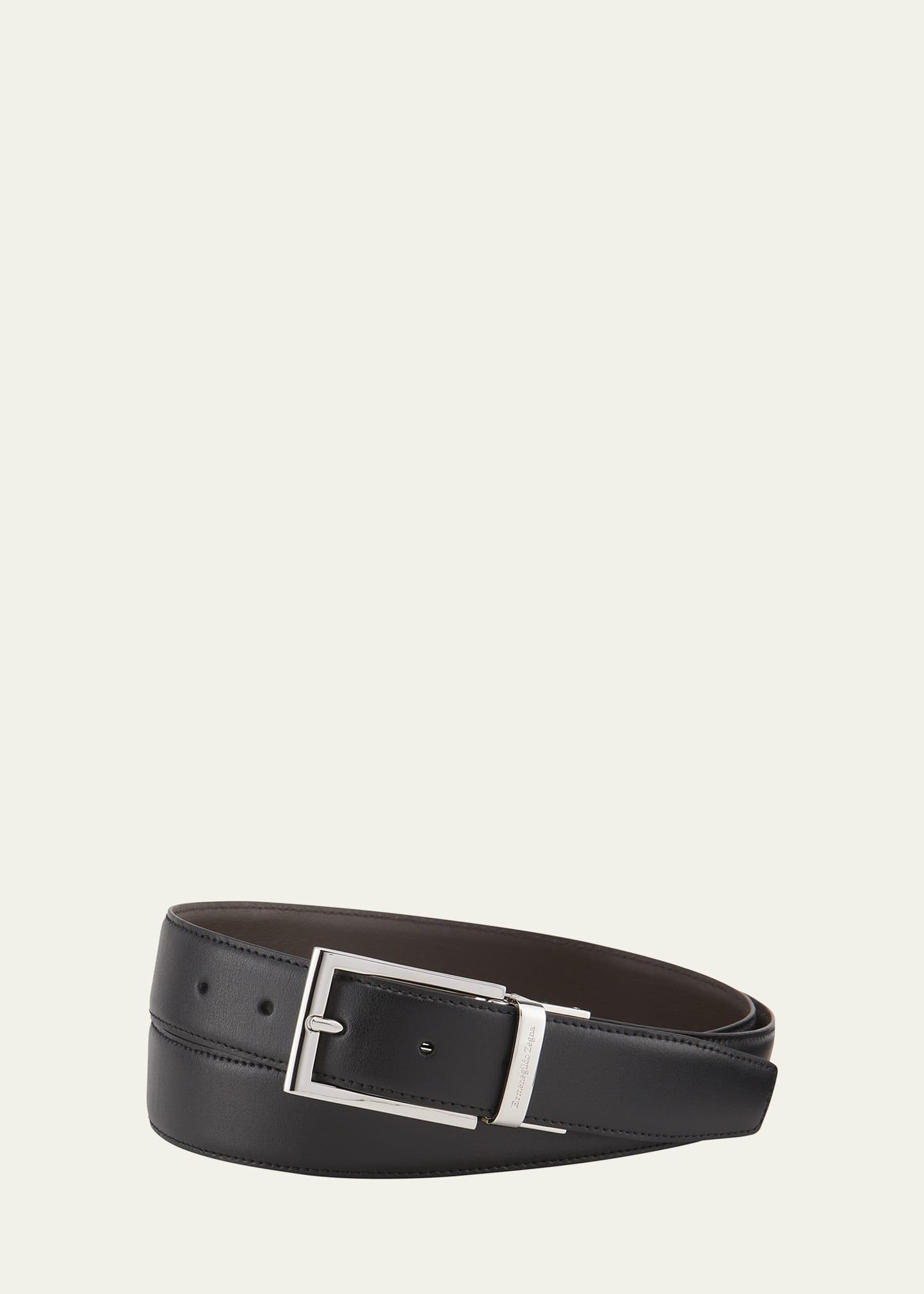Mens Reversible Leather Belt Product Image