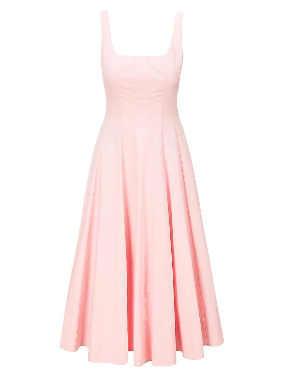 Staud Wells Dress in Black Product Image