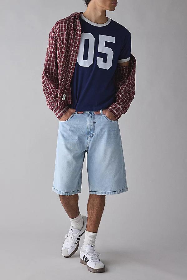 BDG Varsity Graphic Slim Fit Ringer Tee Mens at Urban Outfitters Product Image