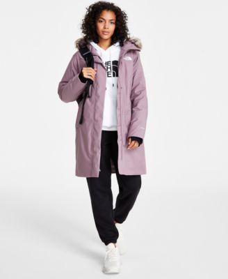 The North Face Womens Arctic Faux Fur Trim Hooded Parka Product Image