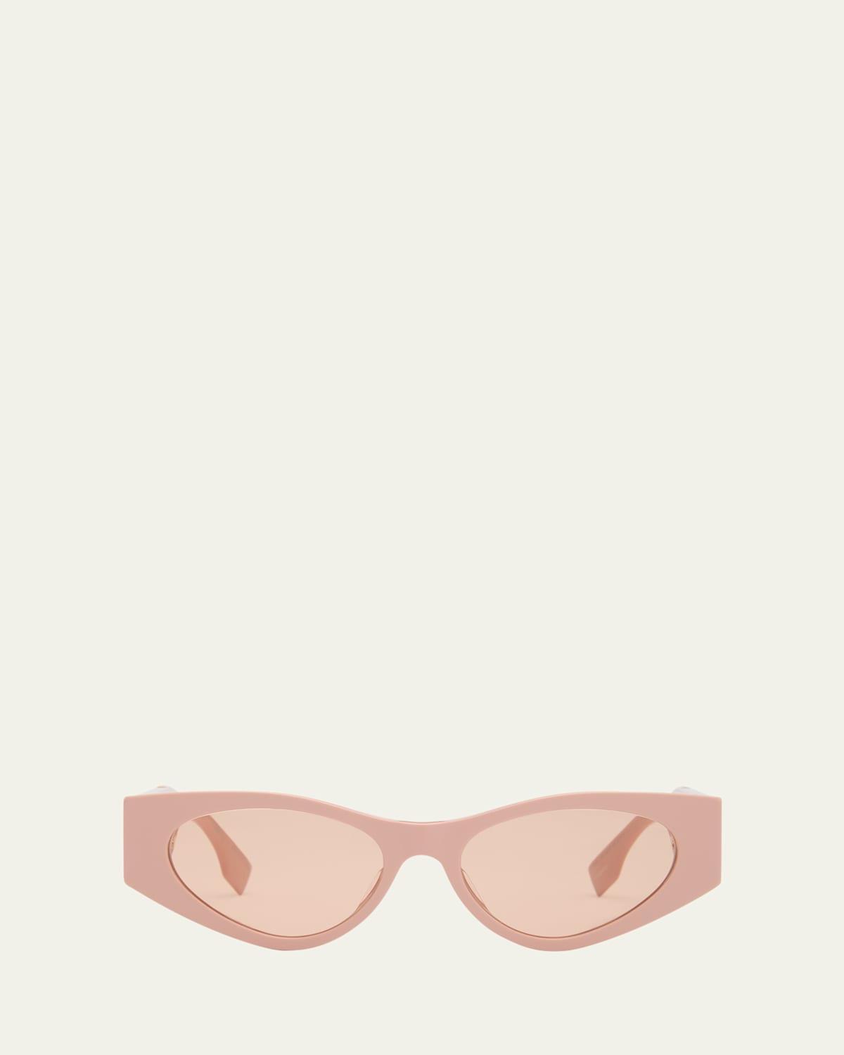 FENDI Womens OLock 54mm Cat Eye Sunglasses Product Image
