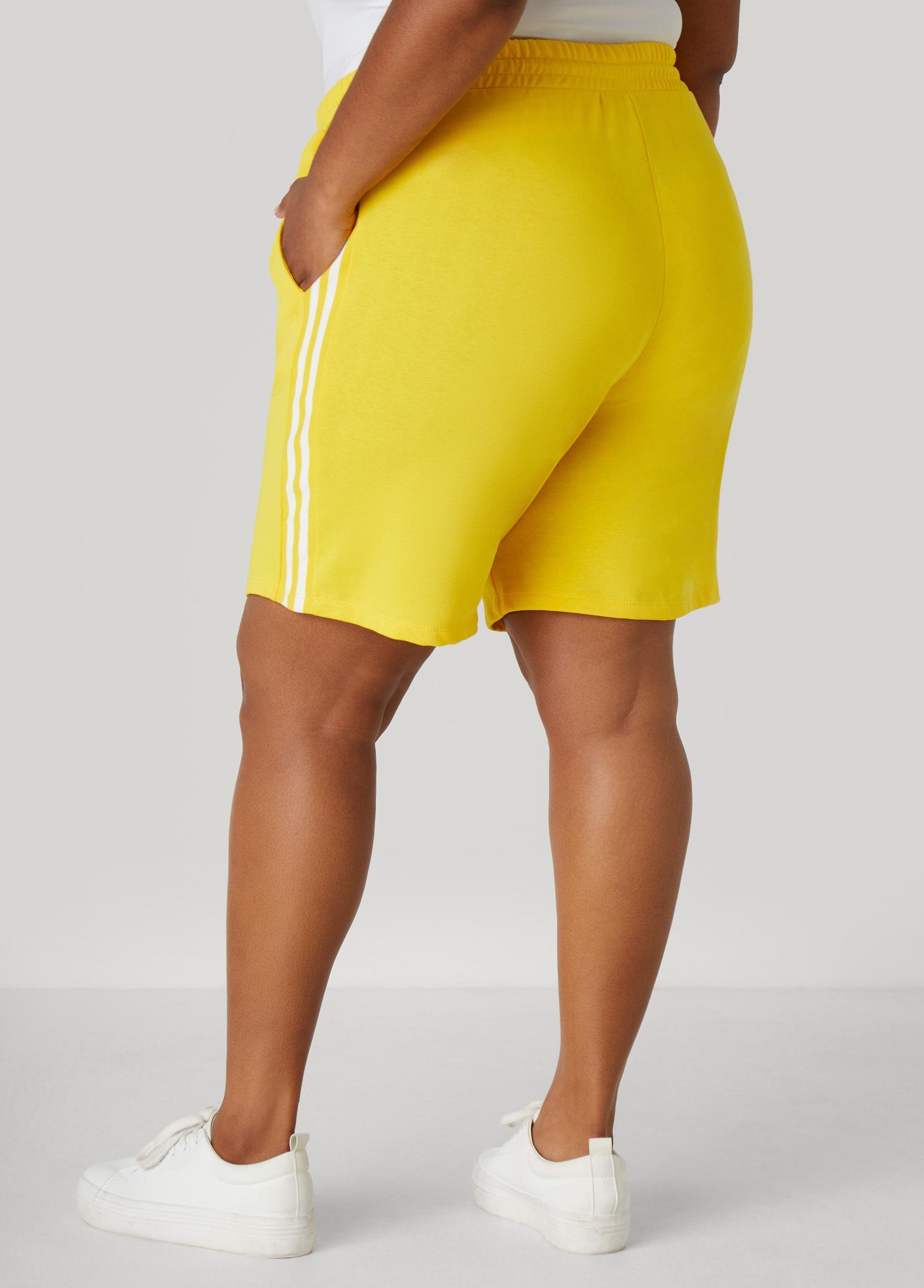 Striped French Terry Shorts Product Image