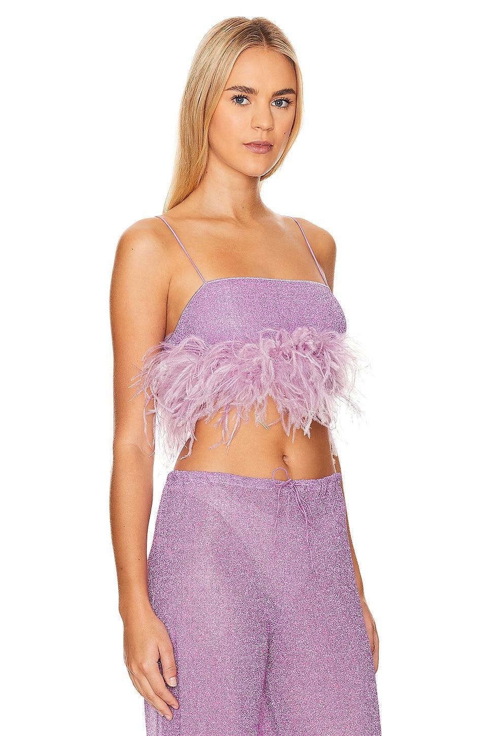 Lumiere Plumage Top Oseree Product Image