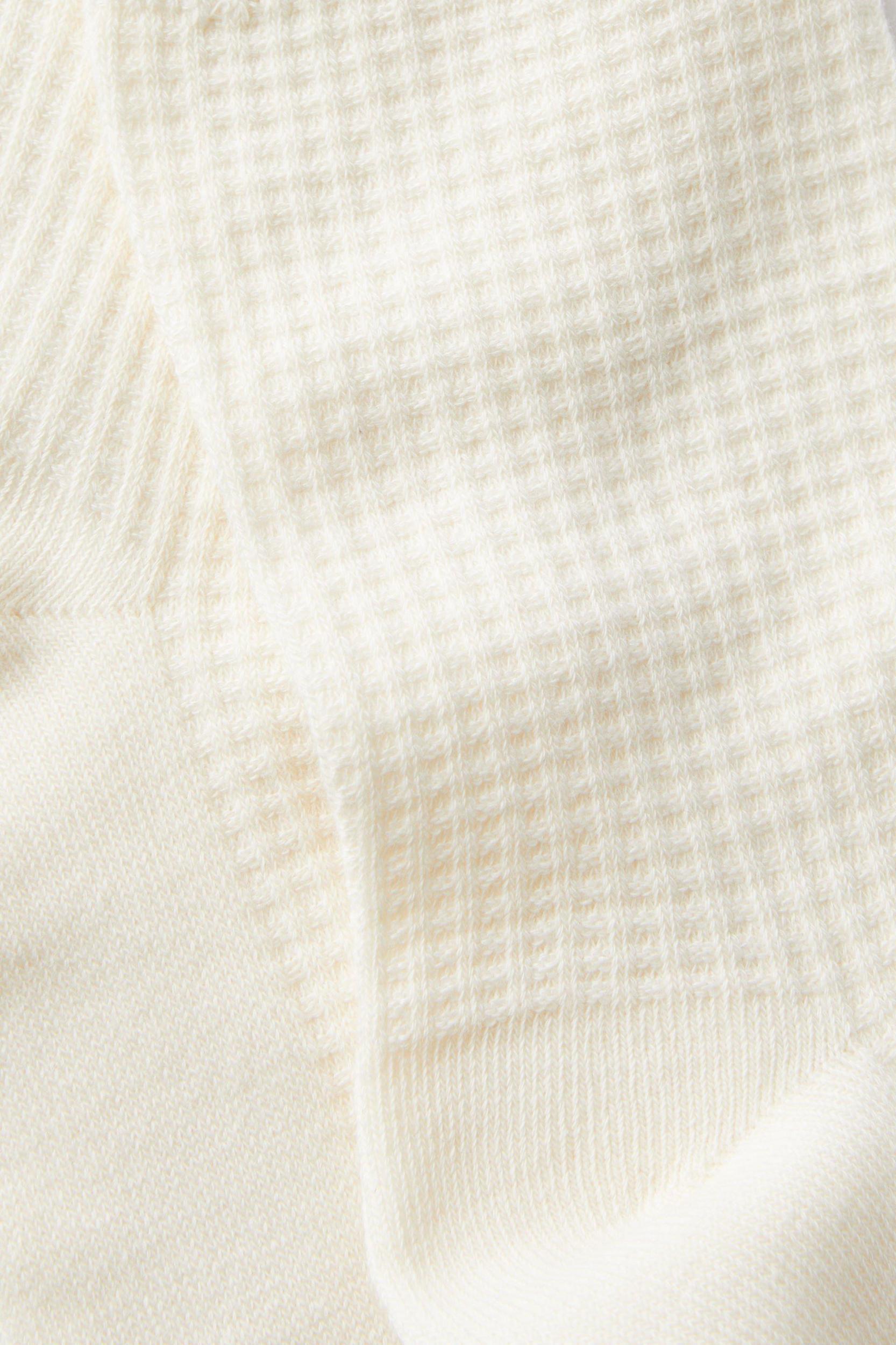 Waffle Textured Crew Sock Product Image
