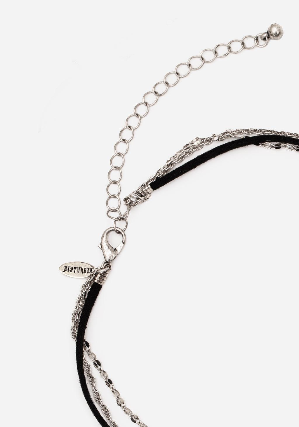 Petra Dragon Key Layered Necklace Product Image