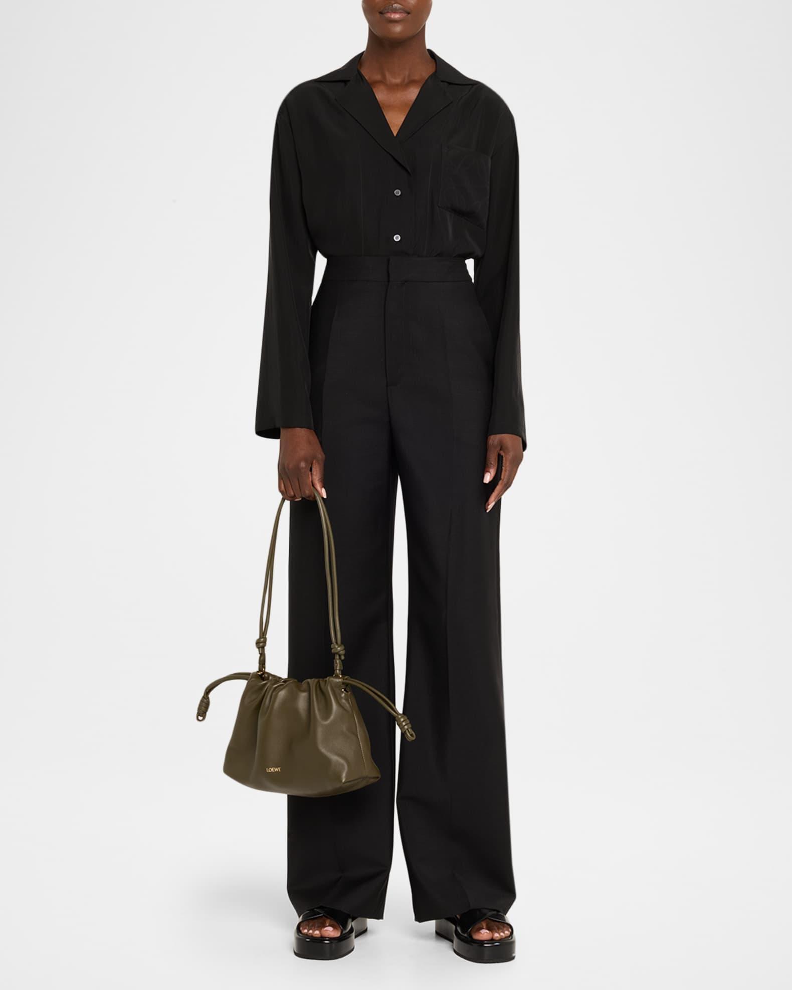 Flamenco Shoulder Bag in Smooth Leather Product Image