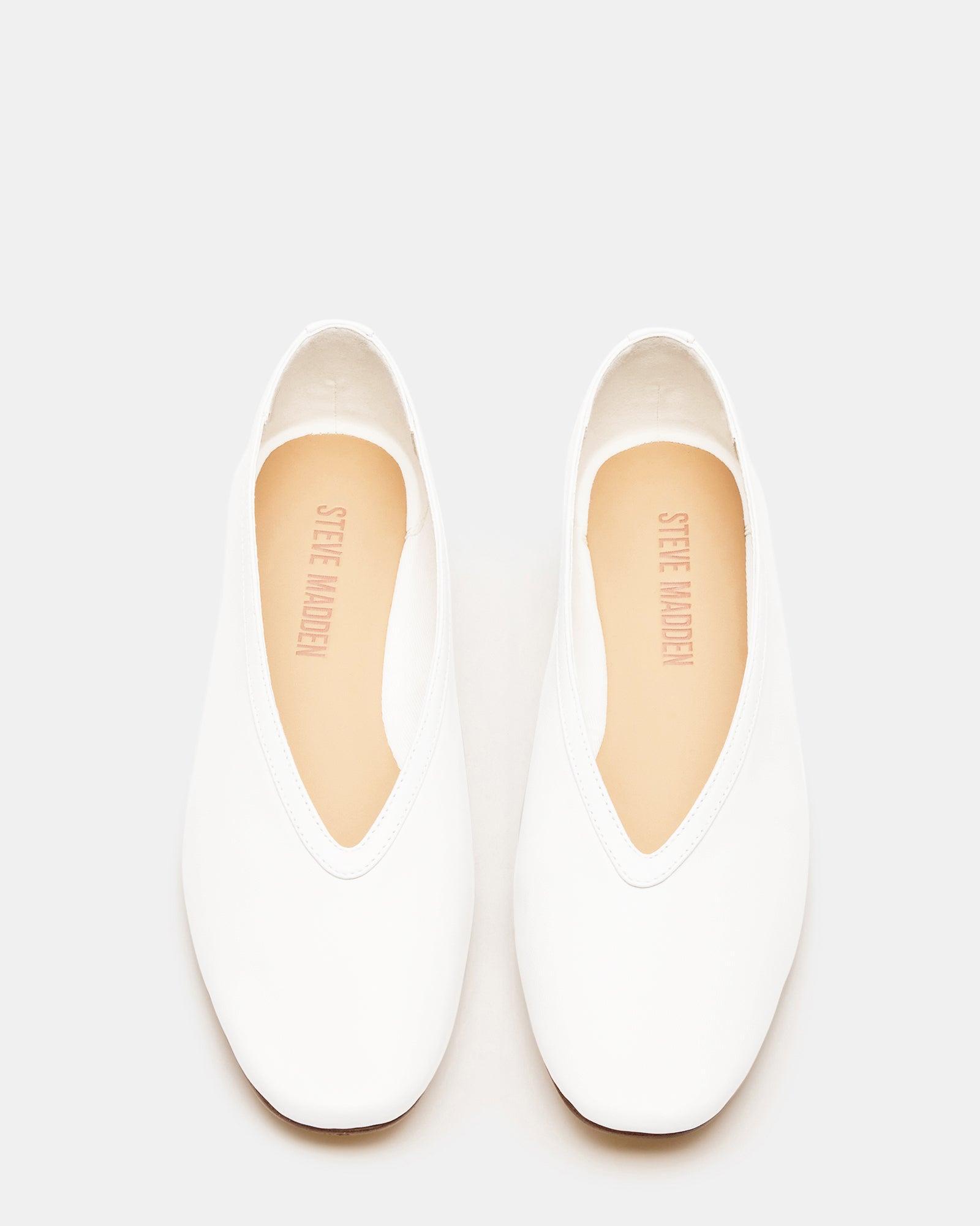 LENI WHITE LEATHER Female Product Image
