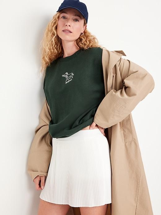 SoComfy Oversized Graphic Sweatshirt Product Image