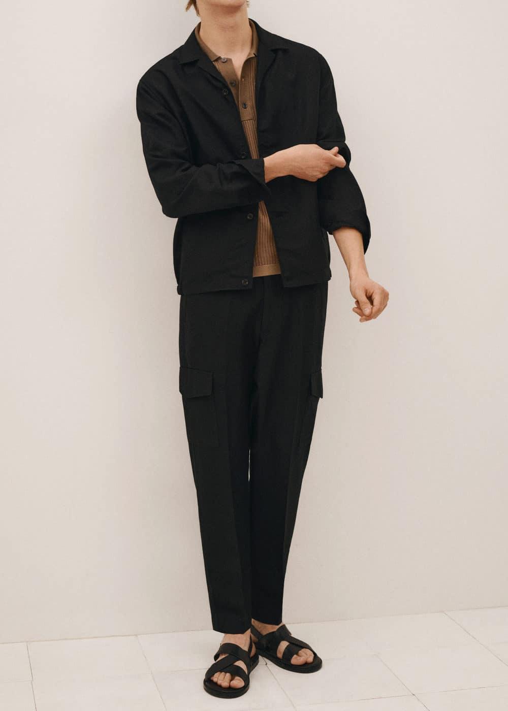 Mens Standard Flannel Chino Pants Product Image