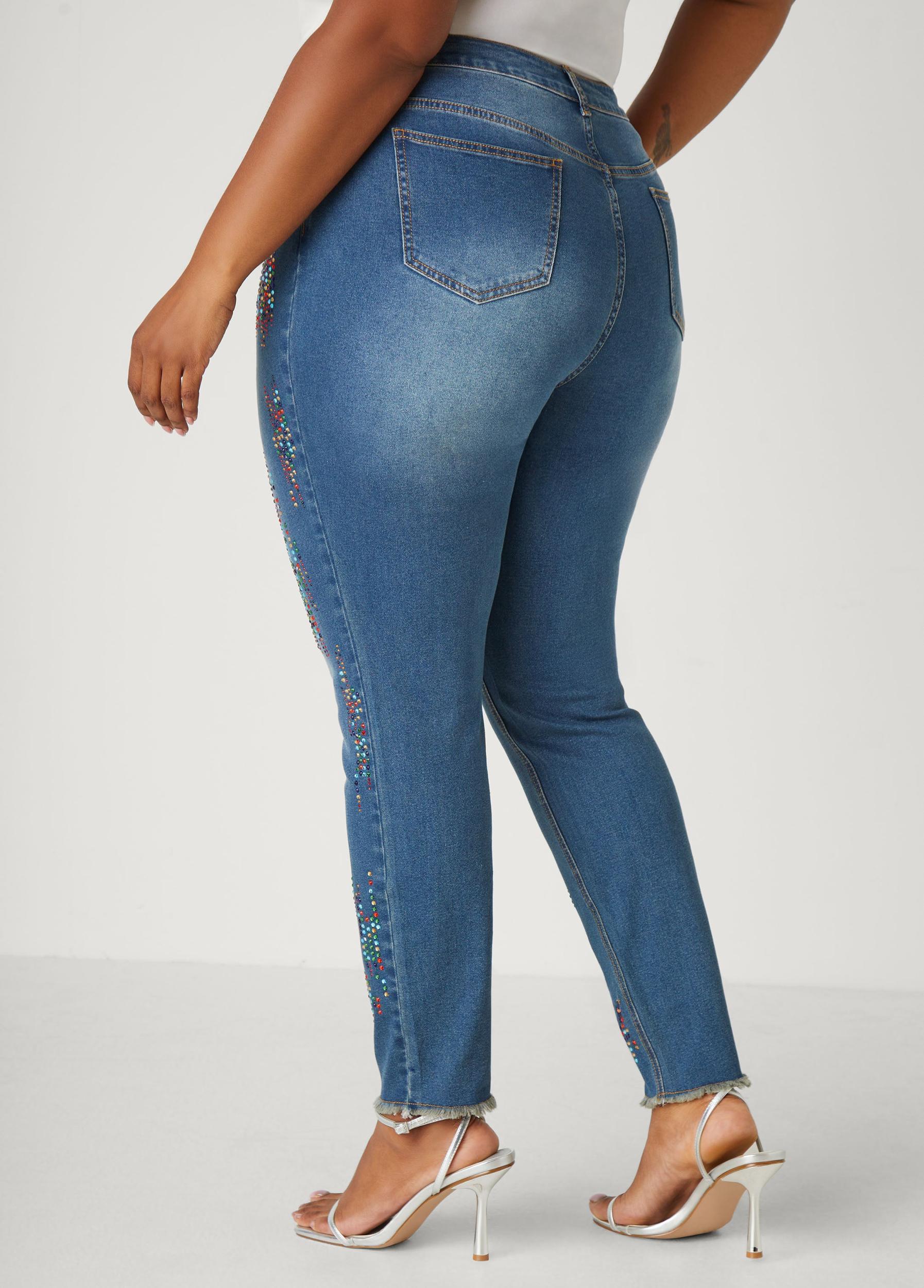 Crystal Skinny Jeans Product Image