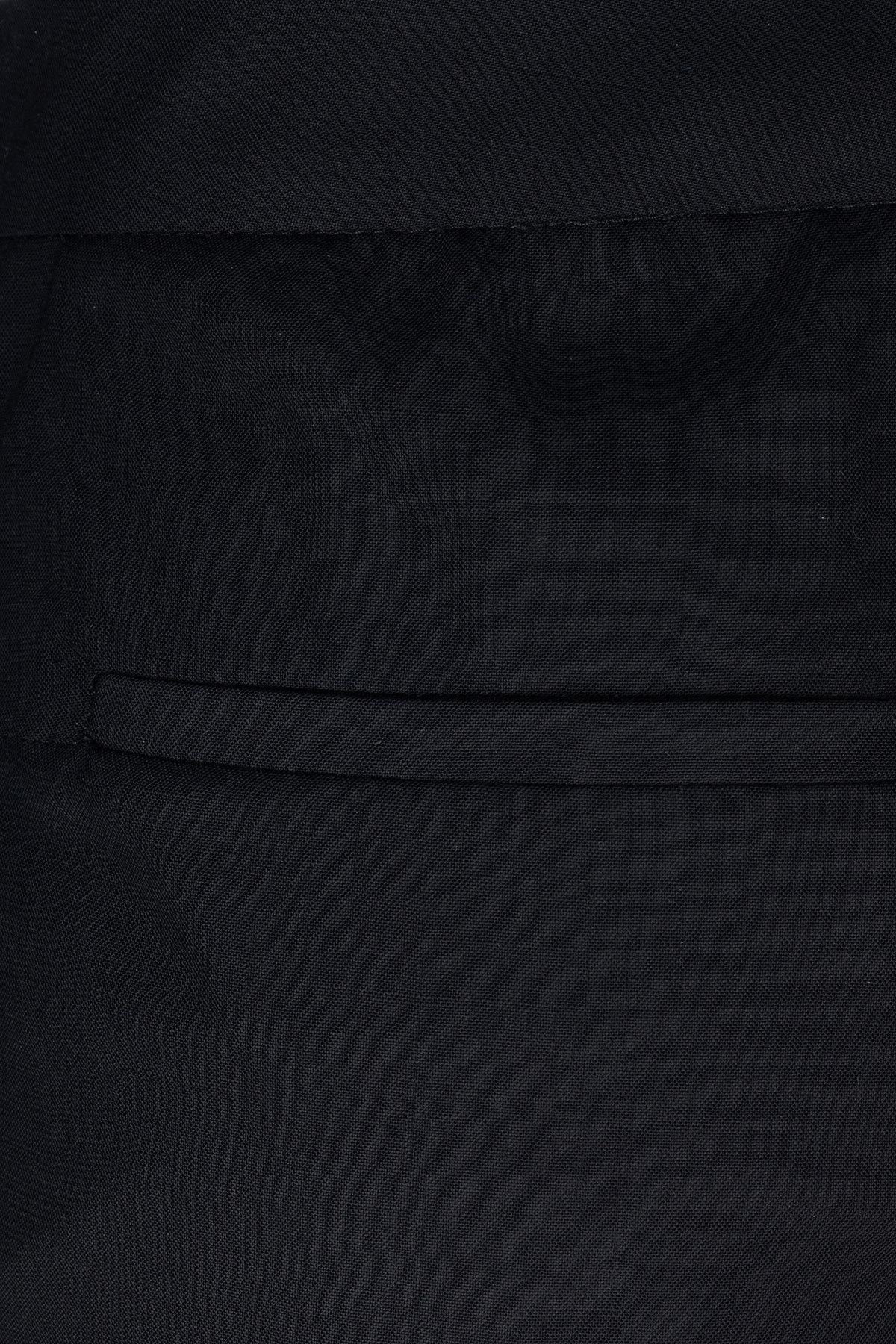 FABIANA FILIPPI Hot Sewing Detail Casual Pants In Black Product Image