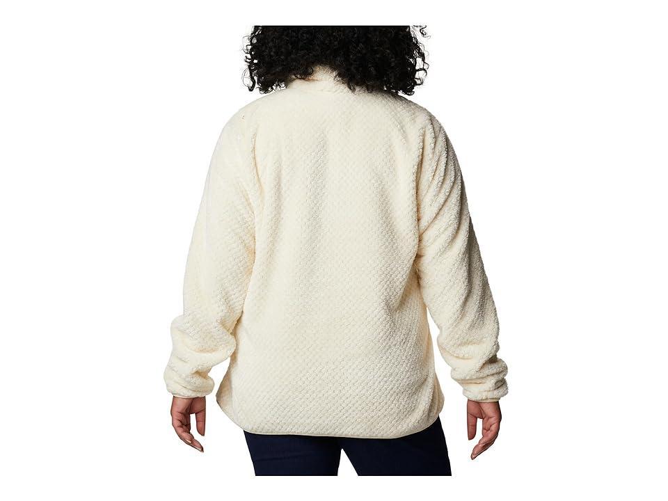 Columbia Women's Fire Side Quarter Zip Sherpa Fleece - Plus Size- Product Image