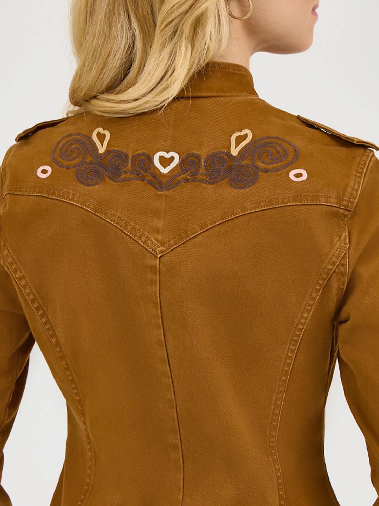 Wrangler x Lainey Wilson Embroidered Utility Jacket | Women's JACKETS & OUTERWEAR | Wrangler® Product Image