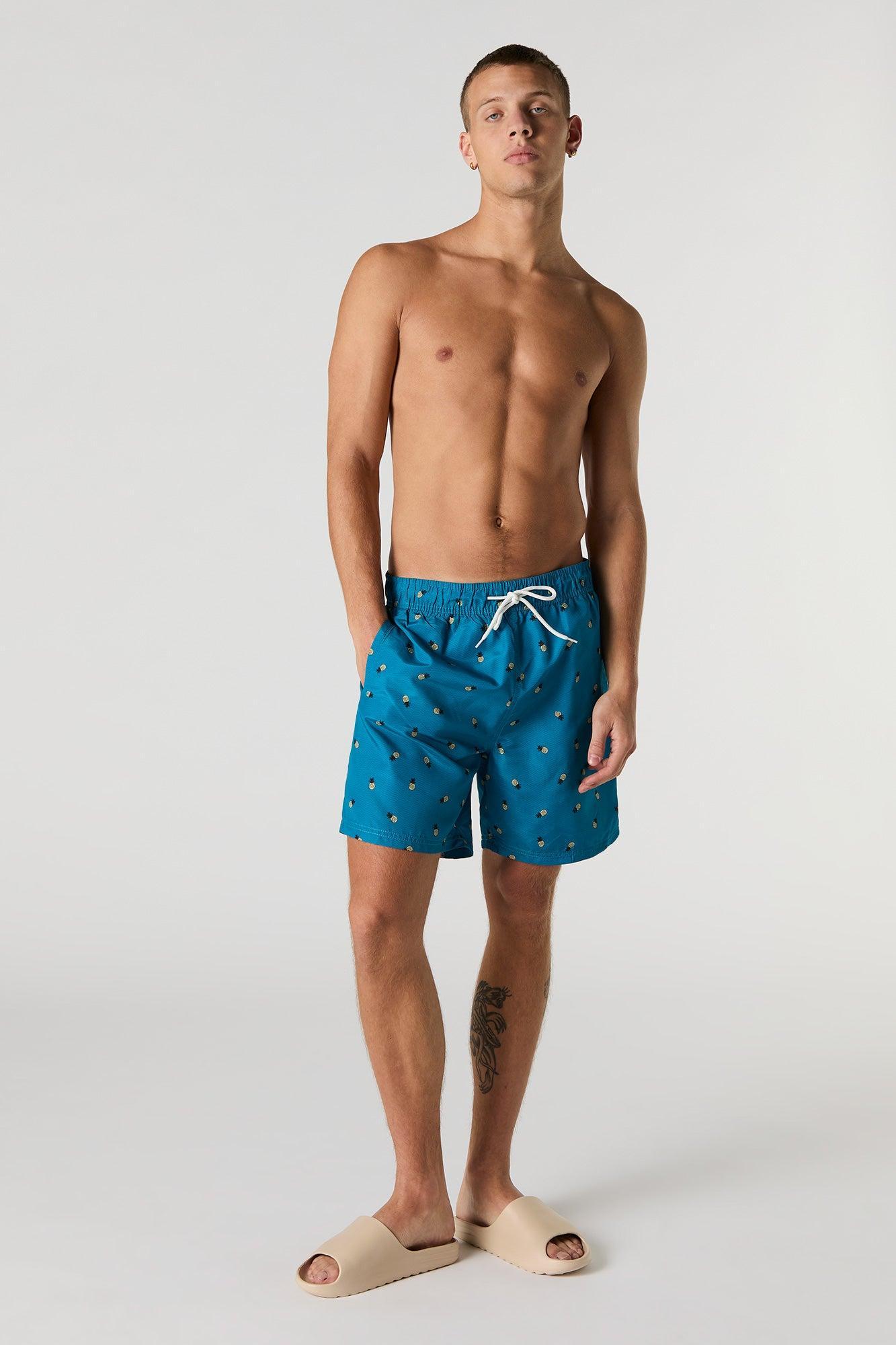 Summer Print Drawstring Short Male Product Image