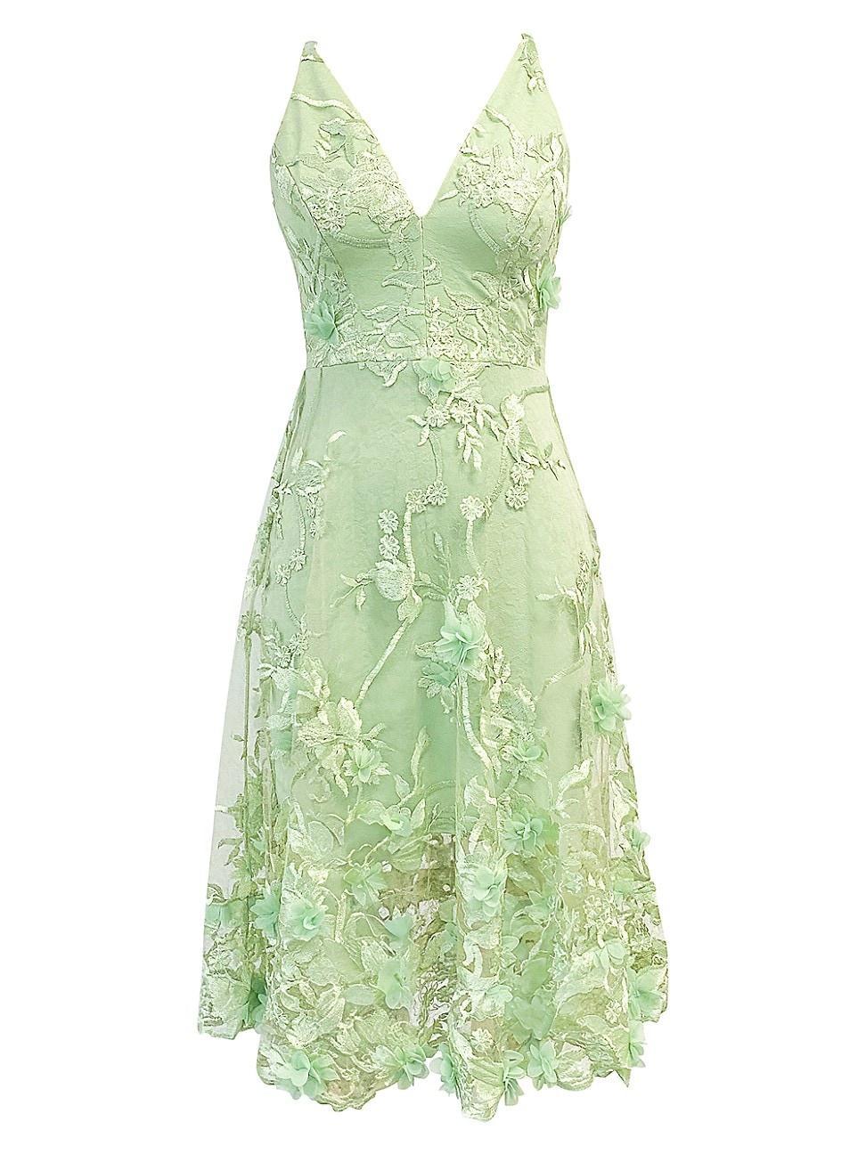 Womens Audrey Lace A-Line Dress Product Image