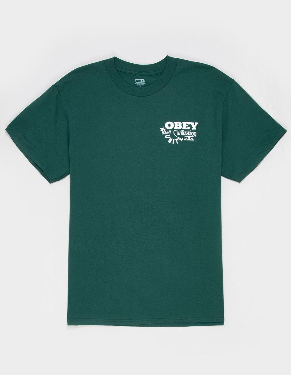OBEY Civilization Mens Tee - FOREST Product Image