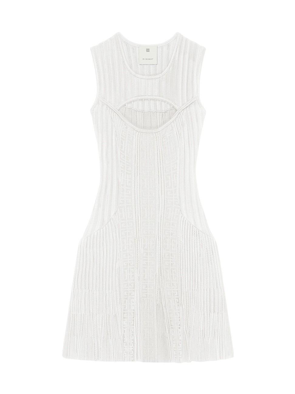 Womens 4G Jacquard Sleeveless Dress Product Image
