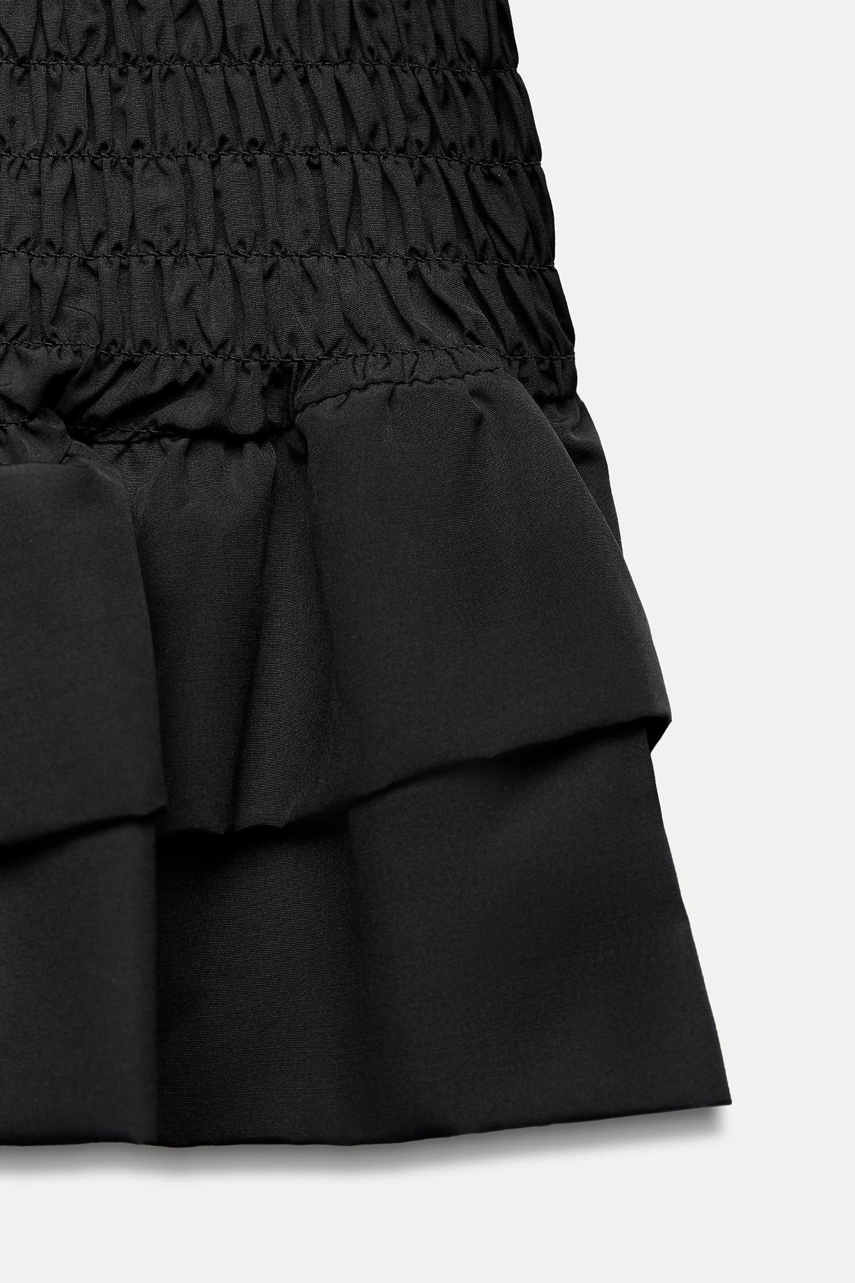 RUFFLED MINI SKIRT Product Image