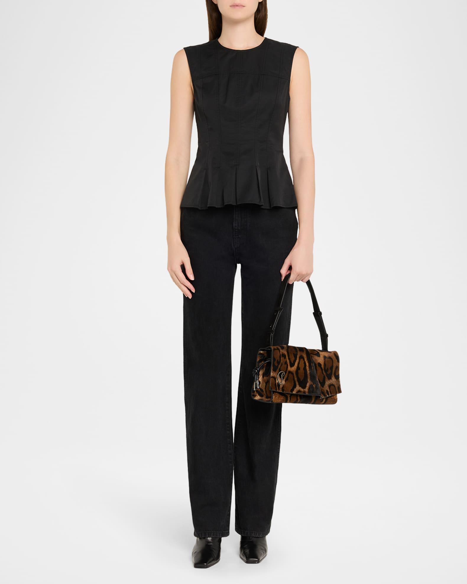Small Baggy Shoulder Bag in Pony Hair Product Image