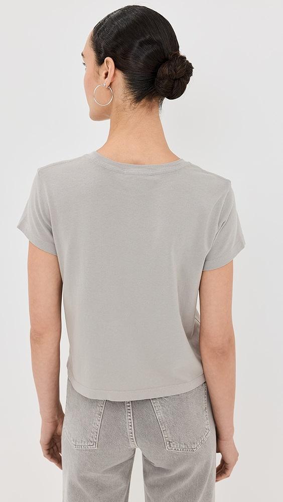 AGOLDE Adine Shrunken Tee | Shopbop Product Image