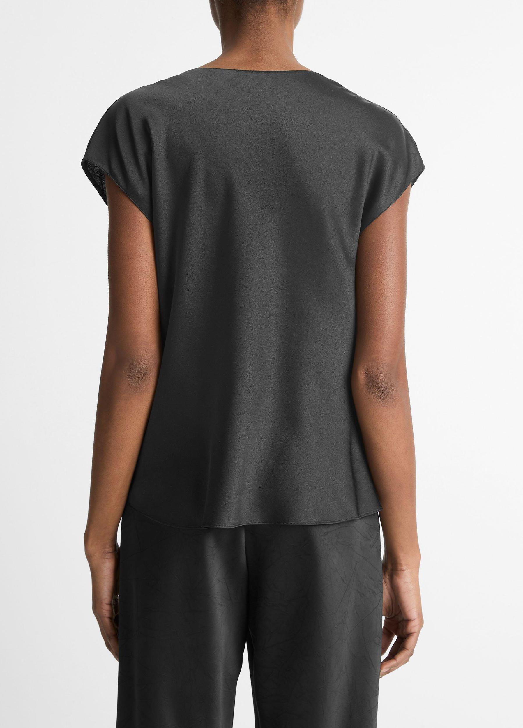 Womens Silk Cowl-Neck Blouse Vince Product Image