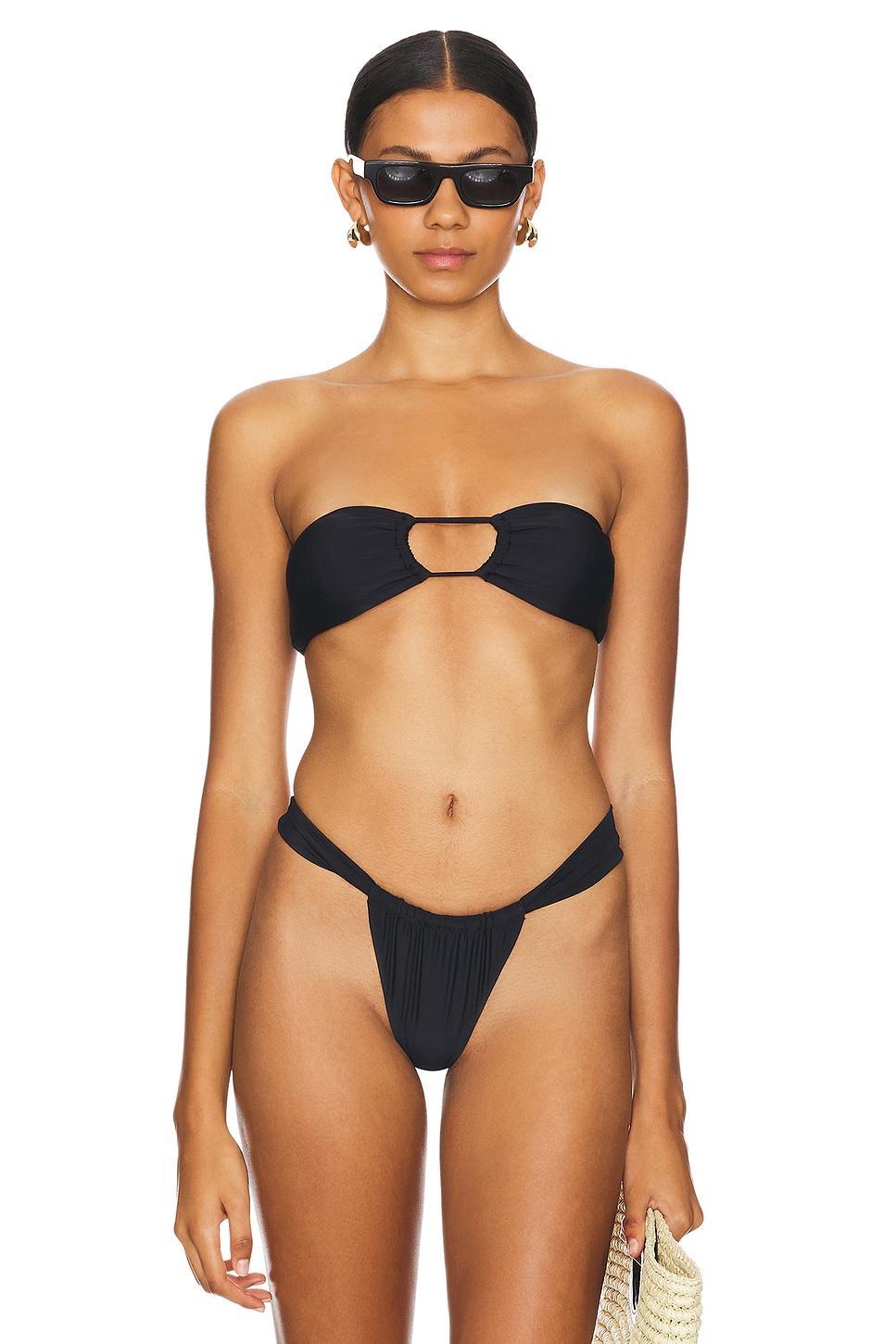 Lovers and Friends Take Me Back Top in Black Product Image