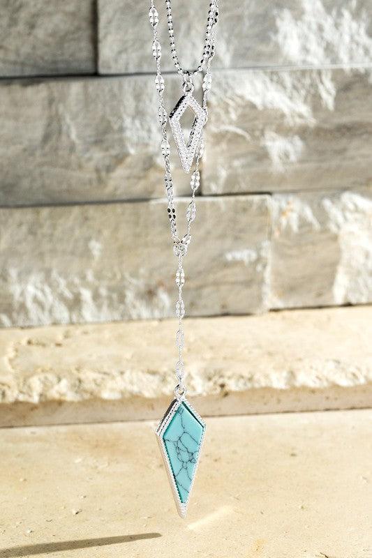 Y Layered Necklace Product Image