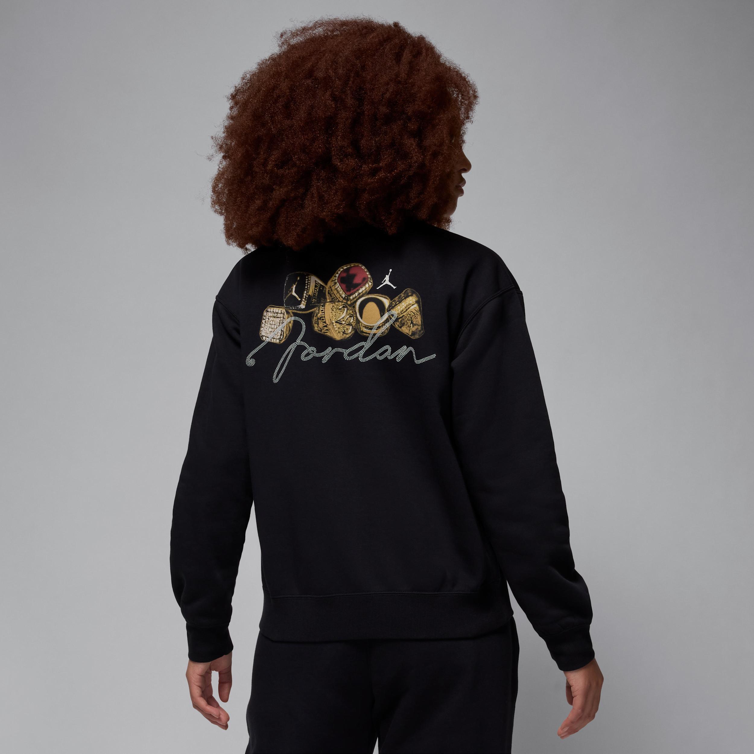 Women's Jordan Brooklyn Fleece Crew-Neck Sweatshirt Product Image