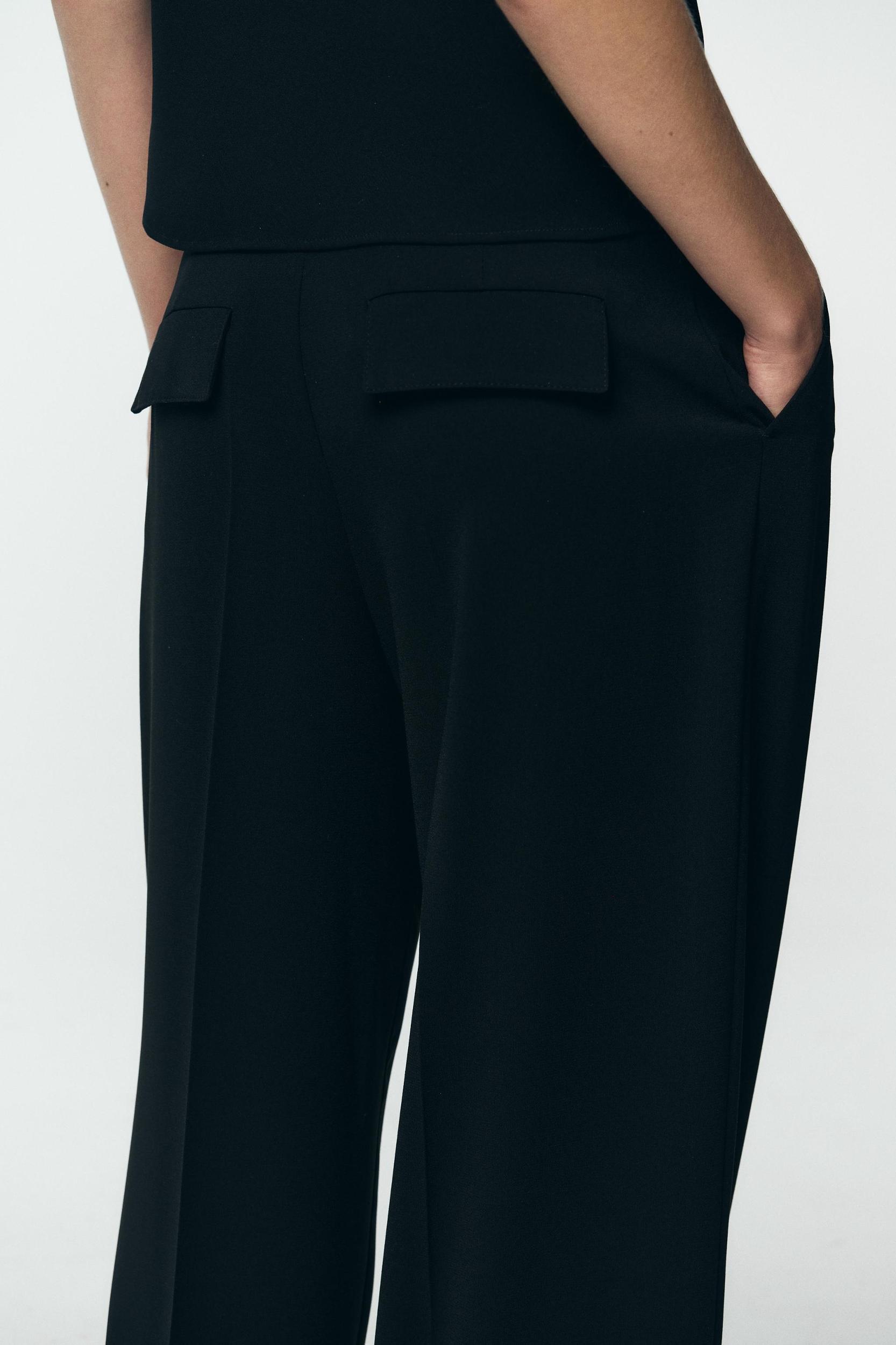 CHAIN WIDE LEG PANTS Product Image