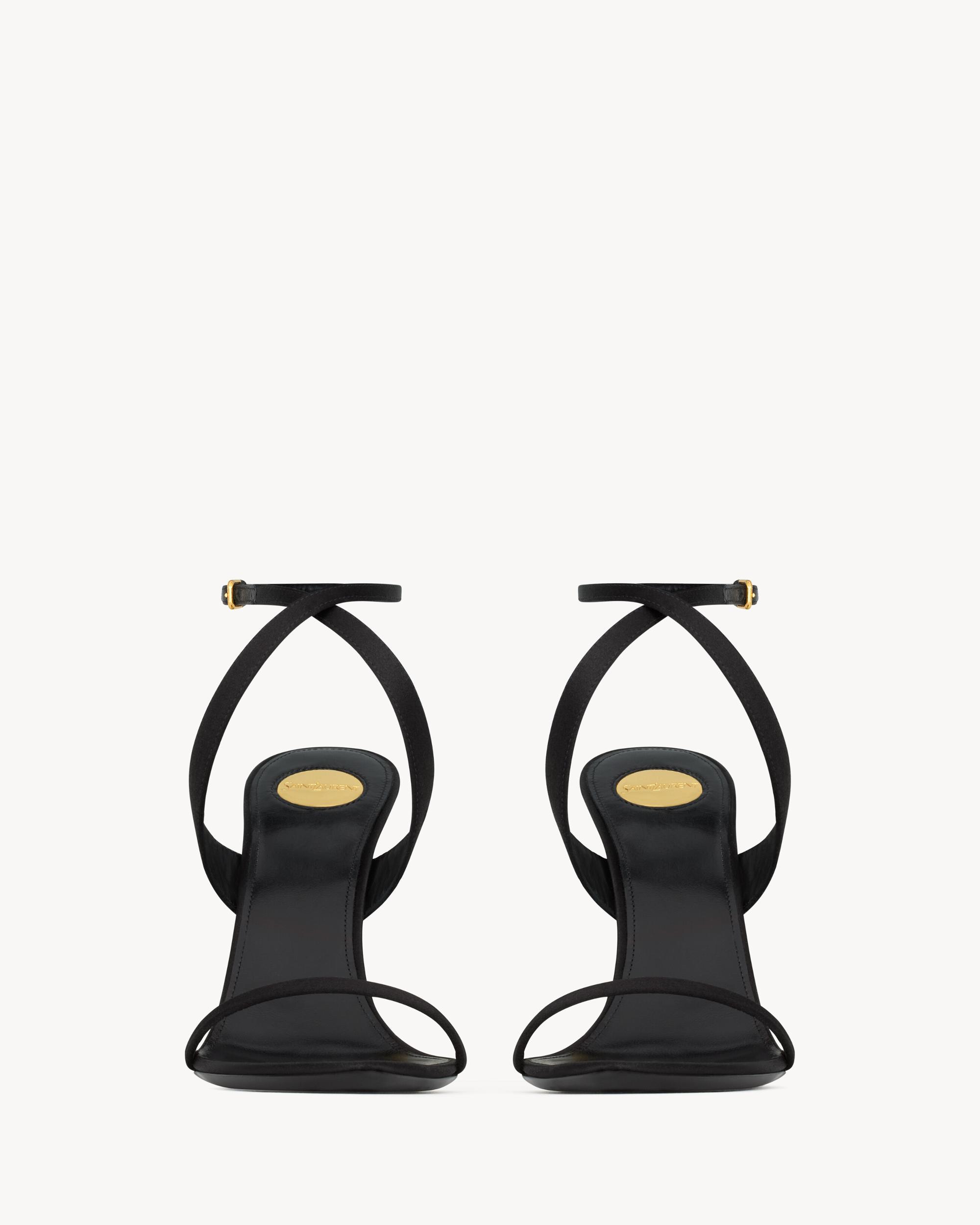 TALLULAH wedges in satin crepe Product Image