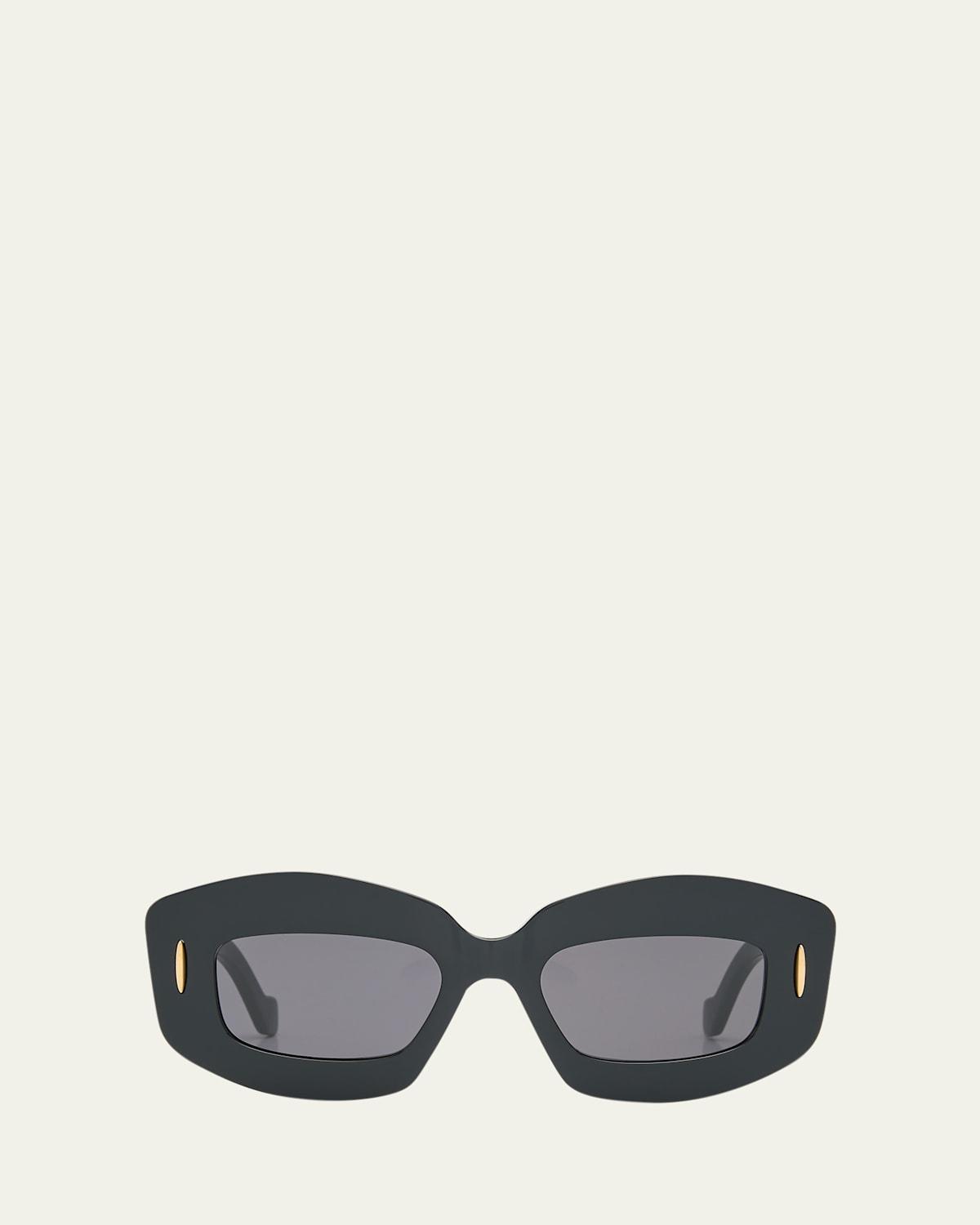 Loewe Chunky Anagram Rectangular Sunglasses, 49mm Product Image