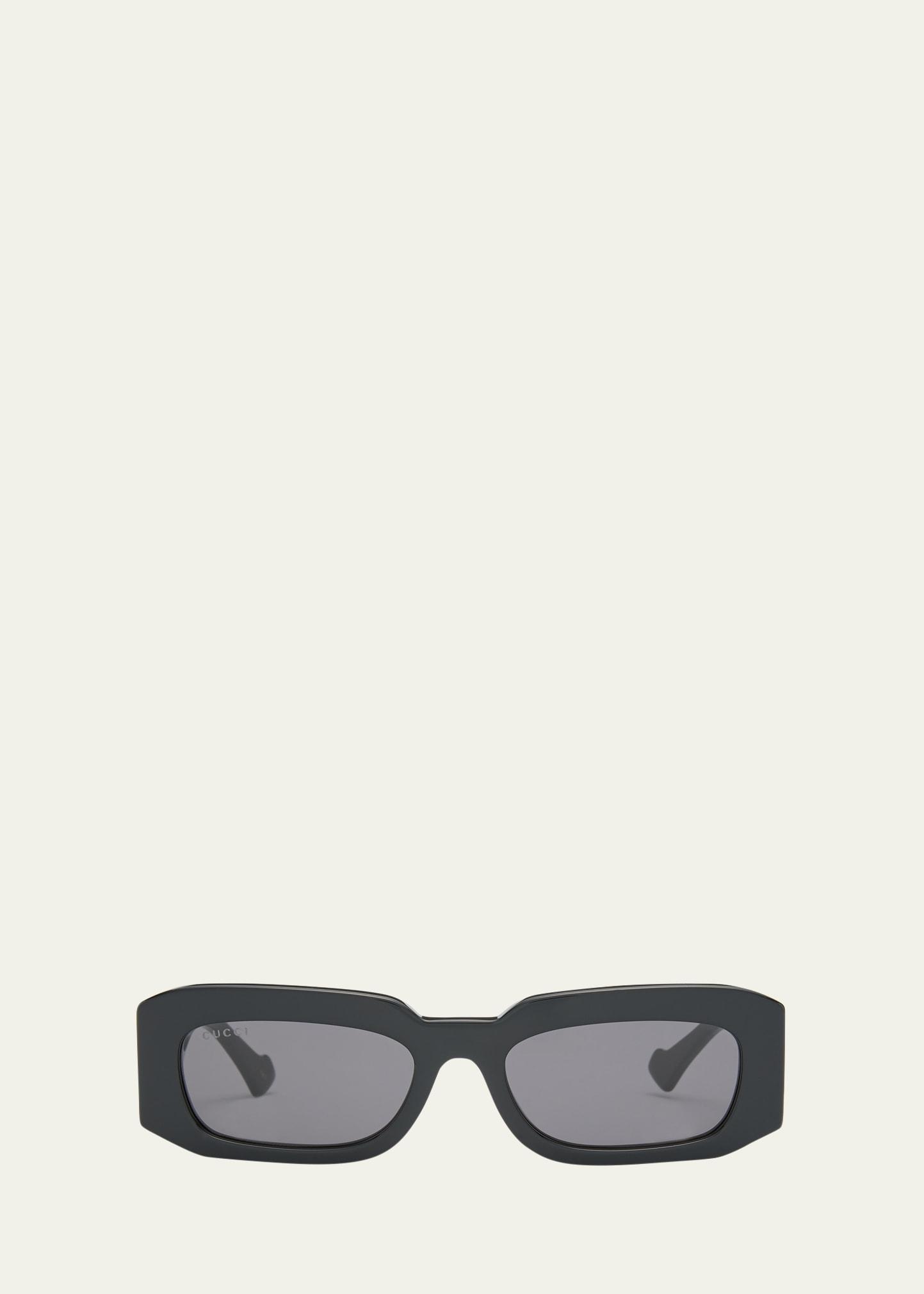 Mens GG1426Sm Acetate Rectangle Sunglasses Product Image