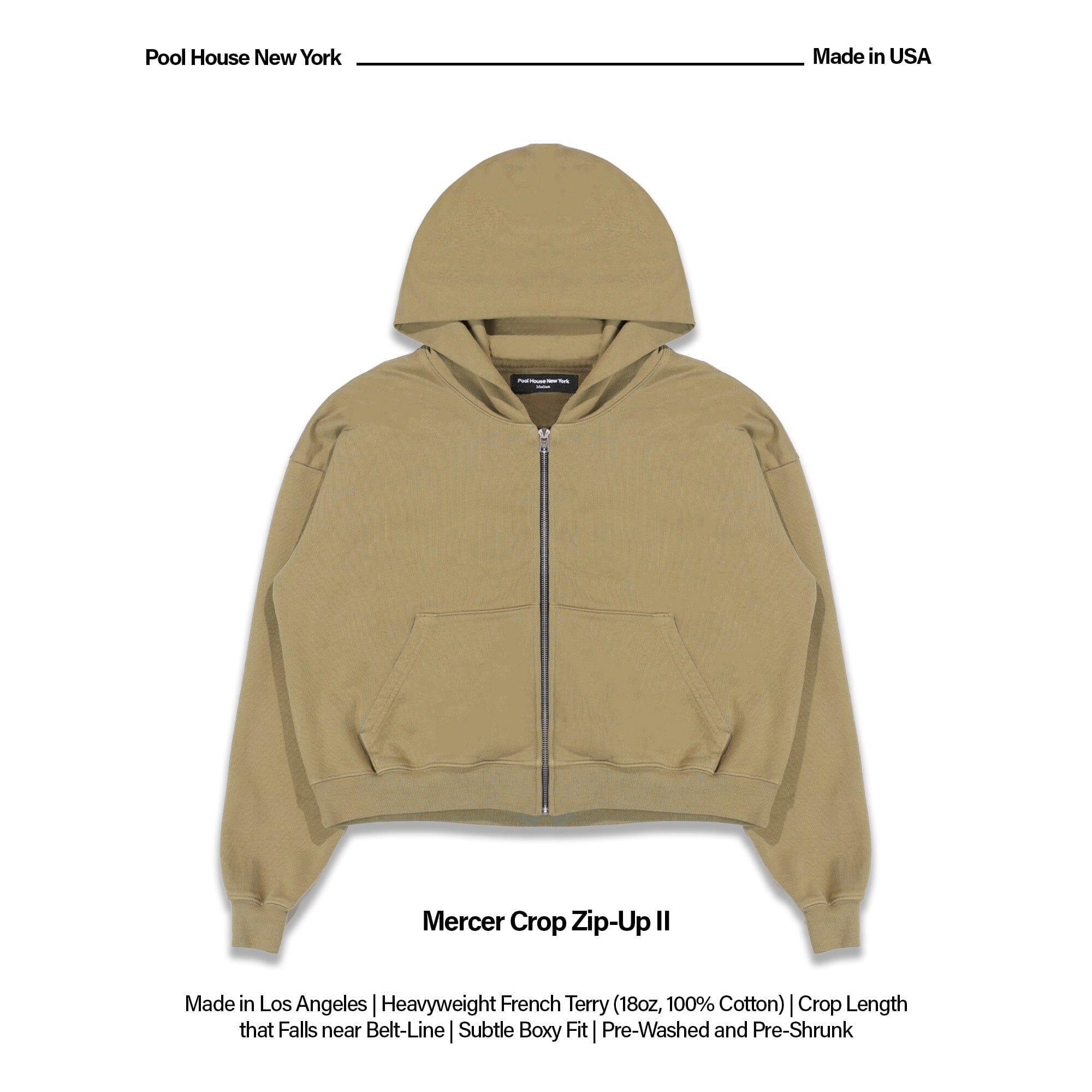 The Mercer Crop Zip II Product Image