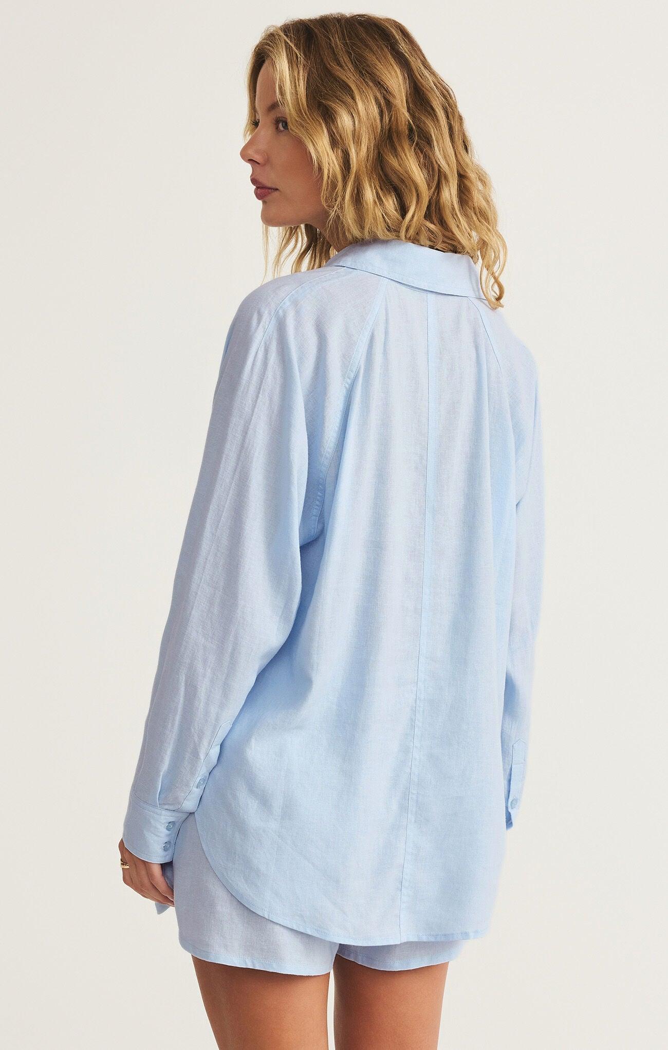 Z Supply The Perfect Linen Top Product Image