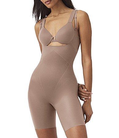 Spanx Thinstincts 2.0 Open Bust Mid Thigh Bodysuit Product Image