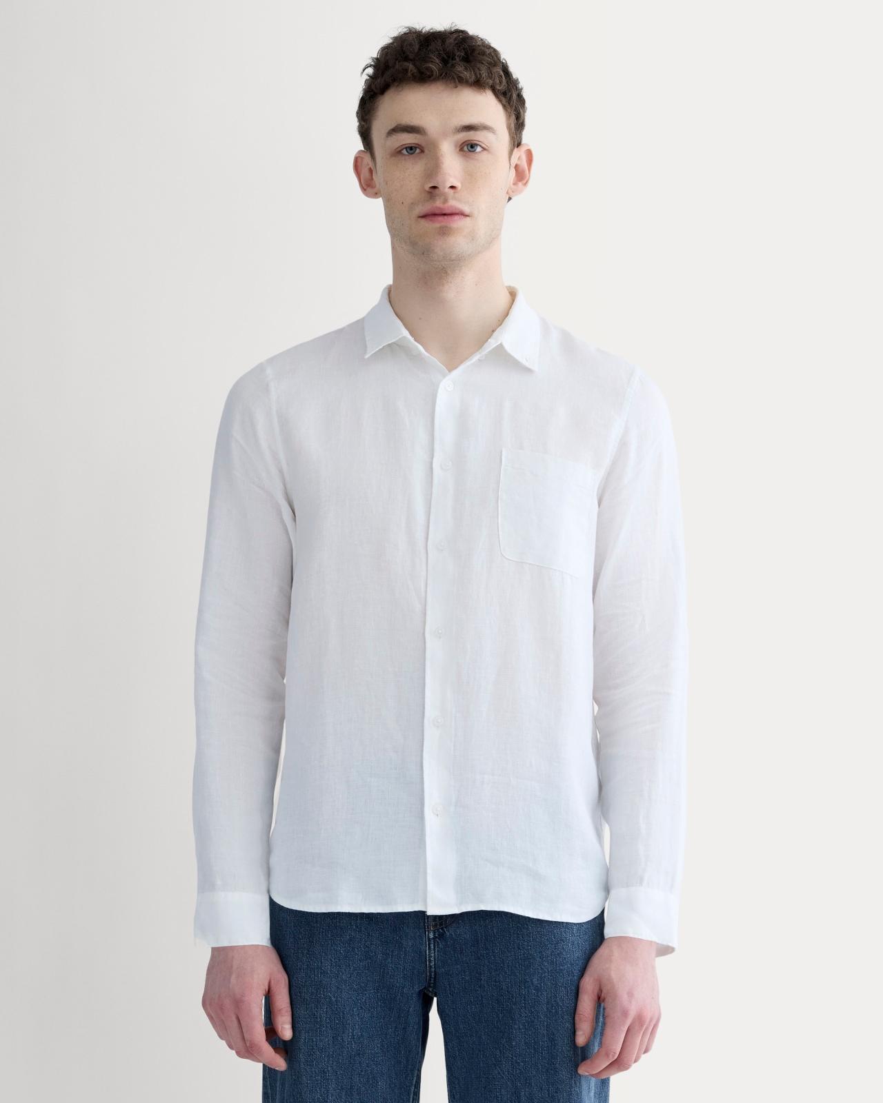 The Classic Shirt in Linen Product Image