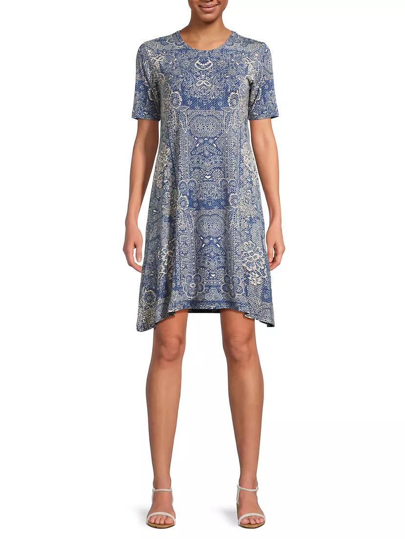 The Janie Favorite Paisley Knee-Length Dress Product Image