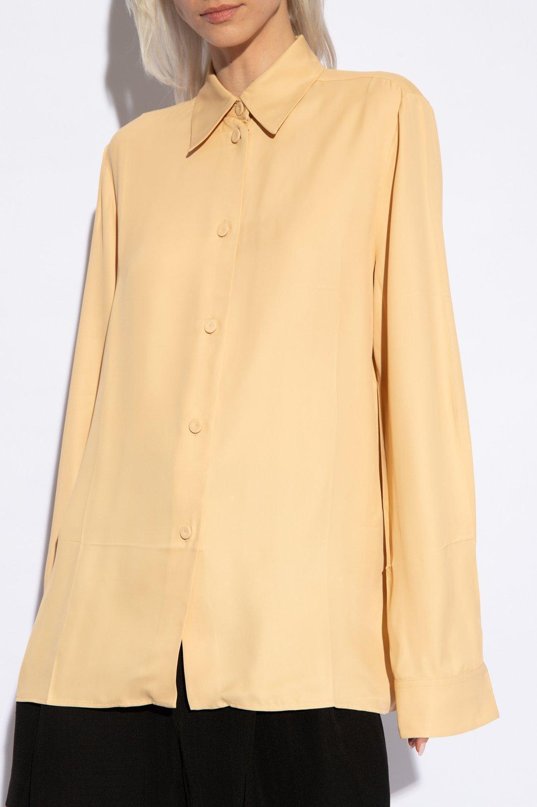 JIL SANDER Relaxed Long In Beige Product Image