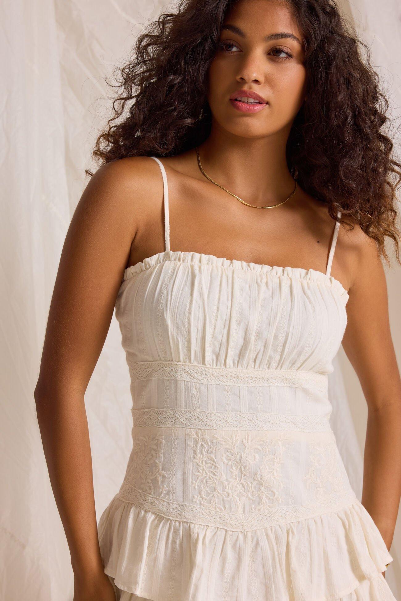 Nina Textured Mini Dress Product Image