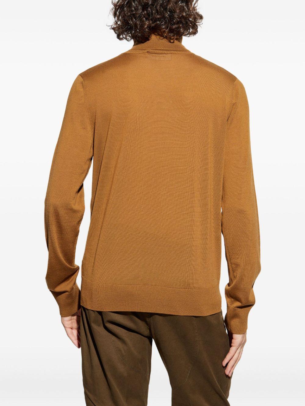 logo-detail turtleneck sweater Product Image